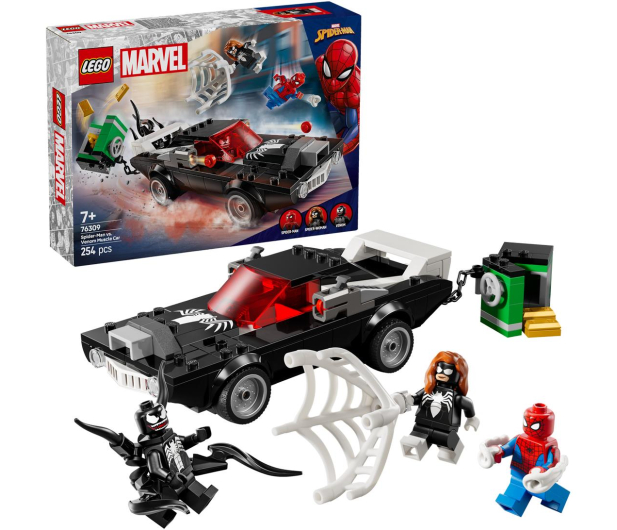 LEGO Marvel 76309 Spider-Man kontra Samochód Venoma - 1284236 - zdjęcie 3